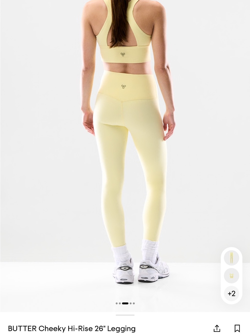 Cheeky Hi-Rise 26" Legging in Butter - Women